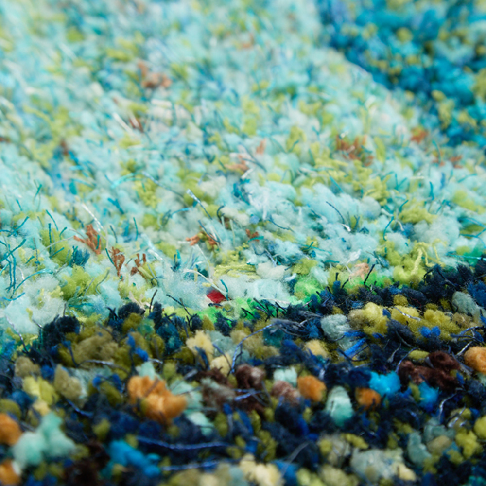 DS Living Trellis Teal Ultra Plush Rug 160 x 230cm Image 4