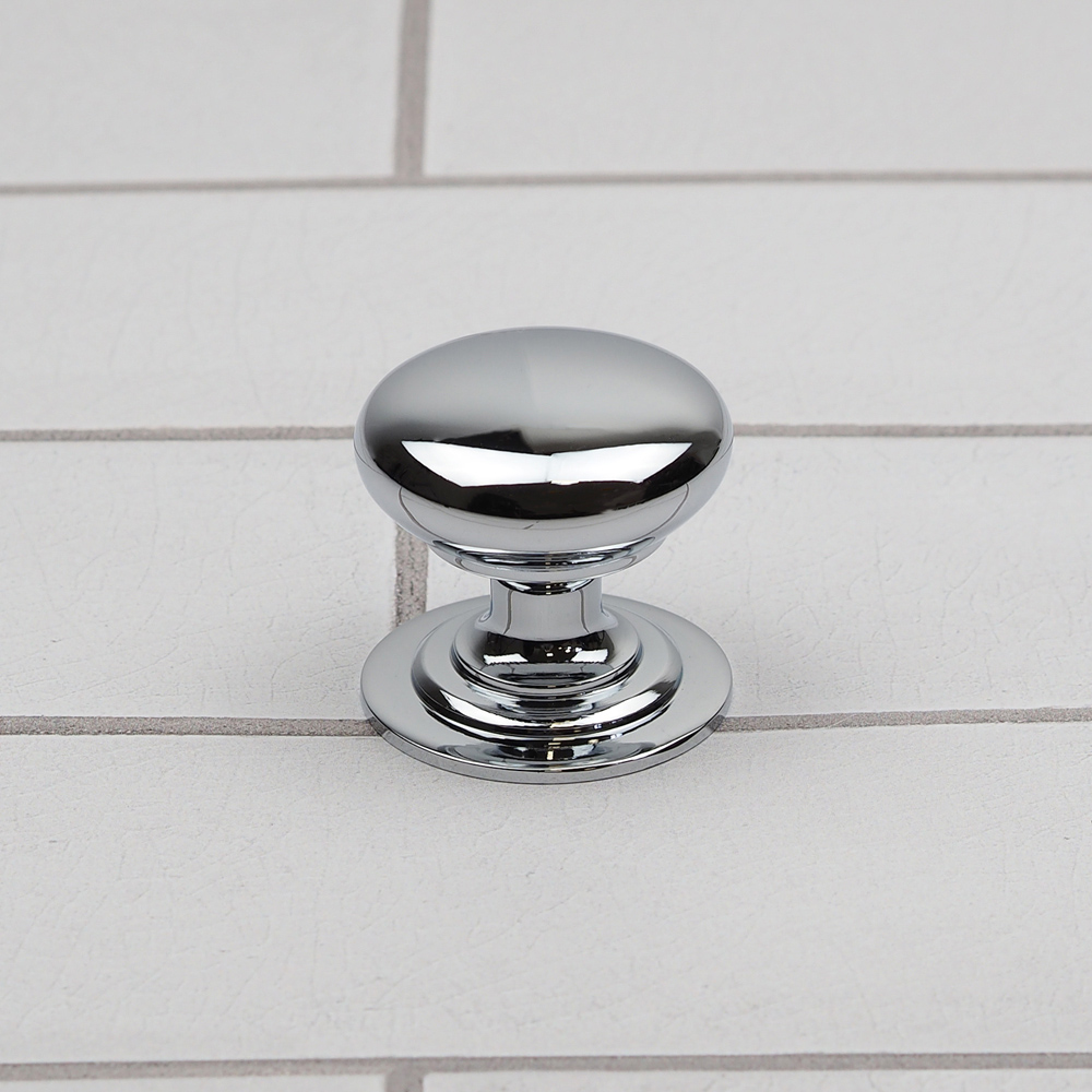 Handle & Home Polished Chrome Knob 42mm Image 2
