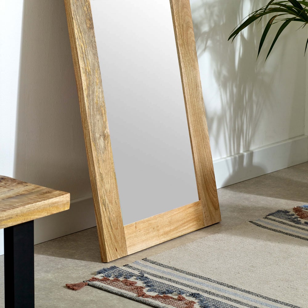 Brooklyn Surrey Solid Wood Frame Mirror Extra Long Image 4