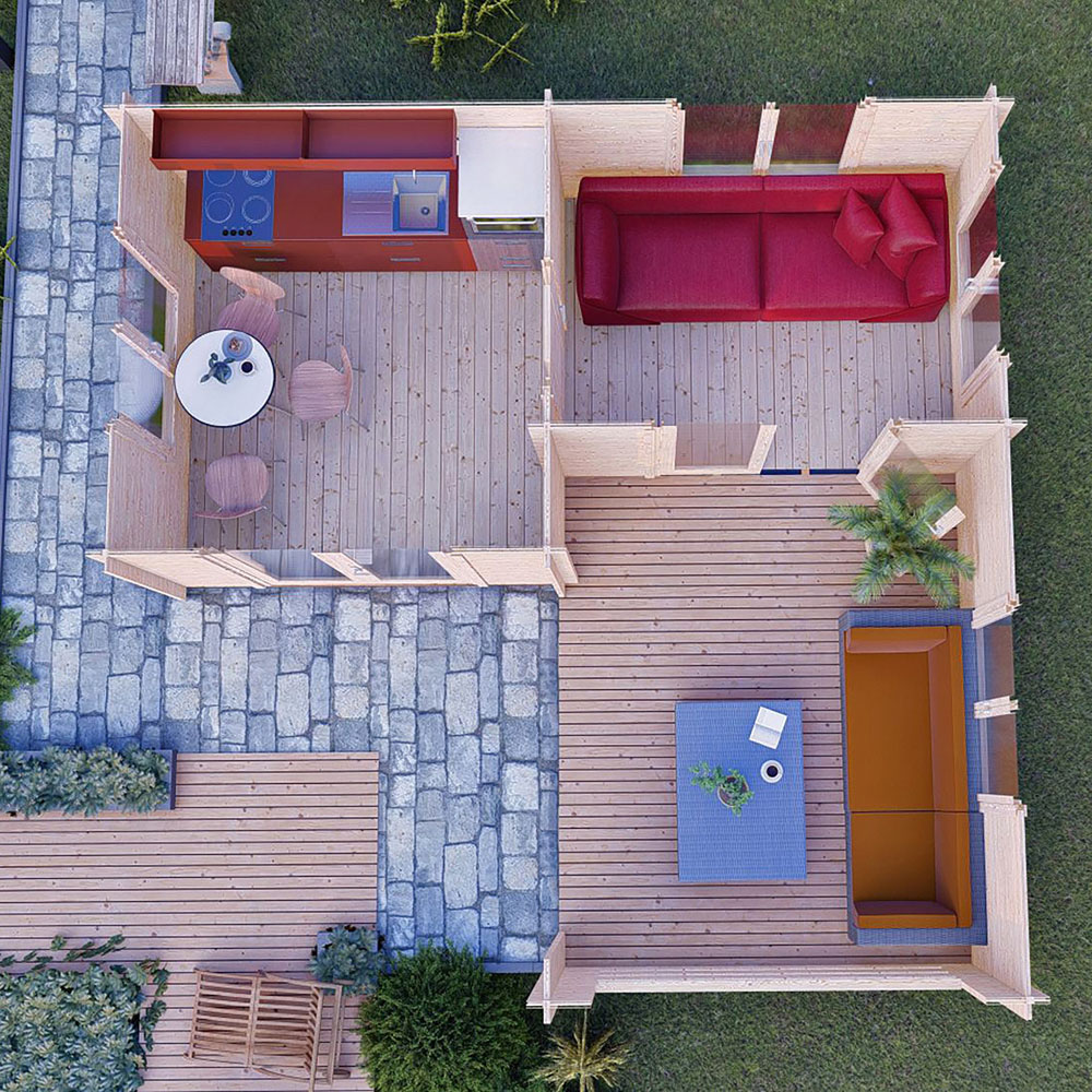 Shire Suzy 18 x 18ft Log Cabin Image 3