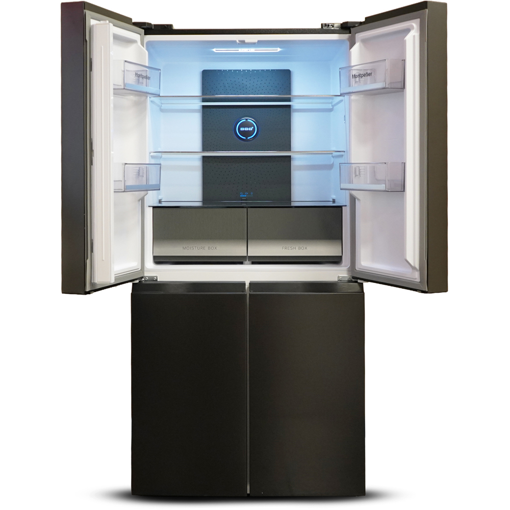 Montpellier MDAXD183DX Wide Cross Door 475L Fridge Freezer Image 4