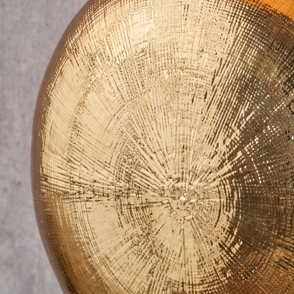 Pacific Lifestyle Alpha Bronze Textured Ceramic Table Lamp Image 3