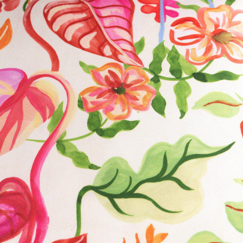 Furn Cream Tropical Bloom Reversible Cushion 45 x 45cm Image 4