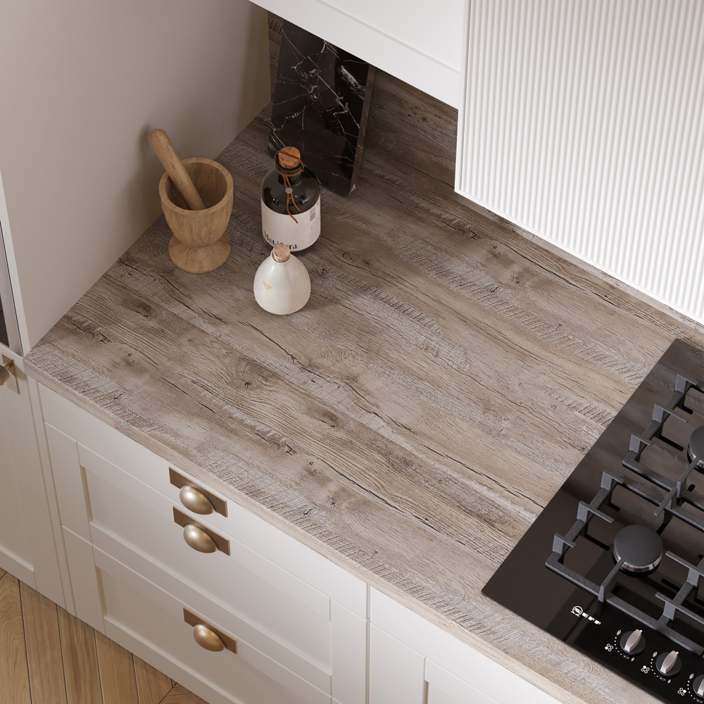 Omega Modern Croxdale Pine Square Edge Kitchen Splashback 3000 x 600 x 8mm Image 4