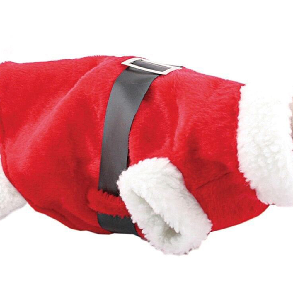 Shatchi Small Pet Santa Suit Costume Image 3