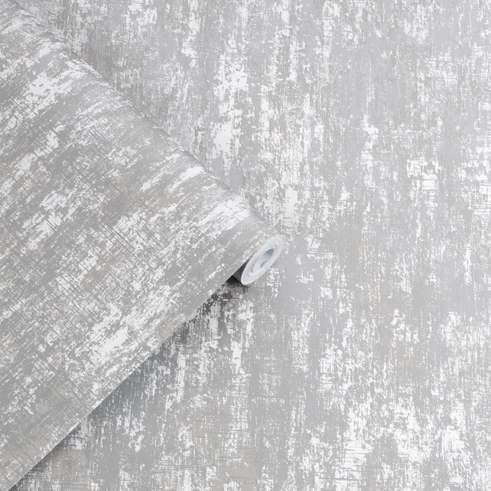 Laura Ashley Whinfell Silver Wallpaper Image 2