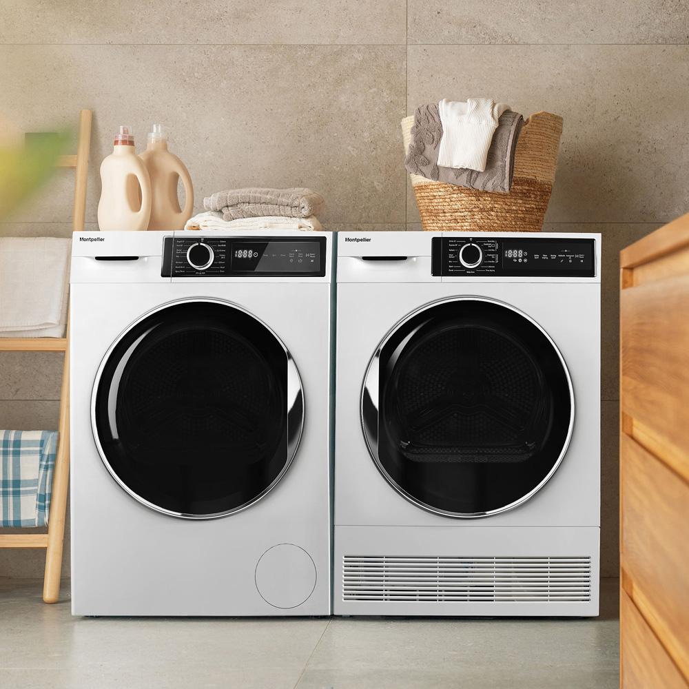 Montpellier MTDC8SDW 8kg White Condenser Sensor Dry Tumble Dryer Image 9