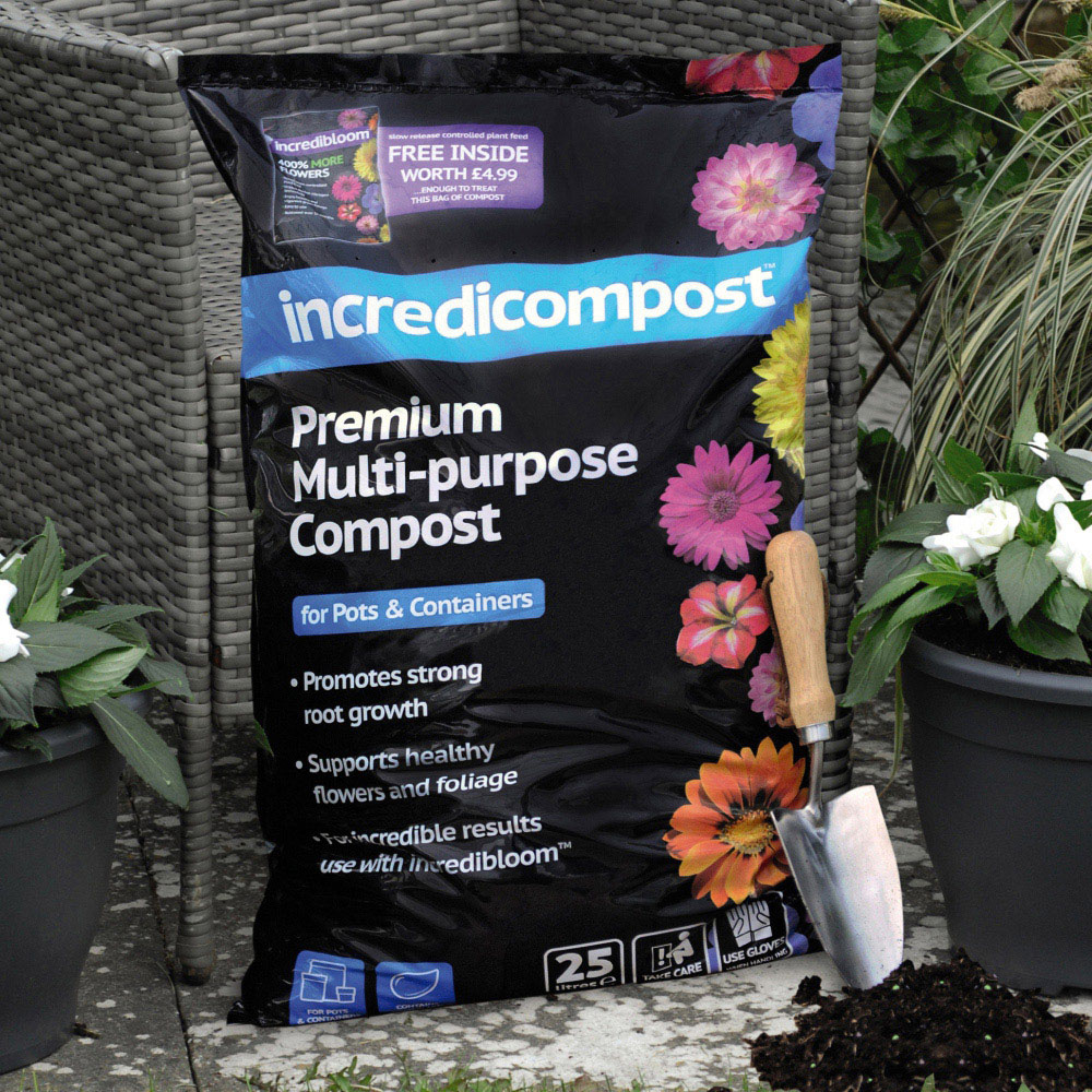 Thompson and Morgan Begonia Tubers 10 Pack with Hanging Basket 2 Pack and Incredicompost 25L Image 3