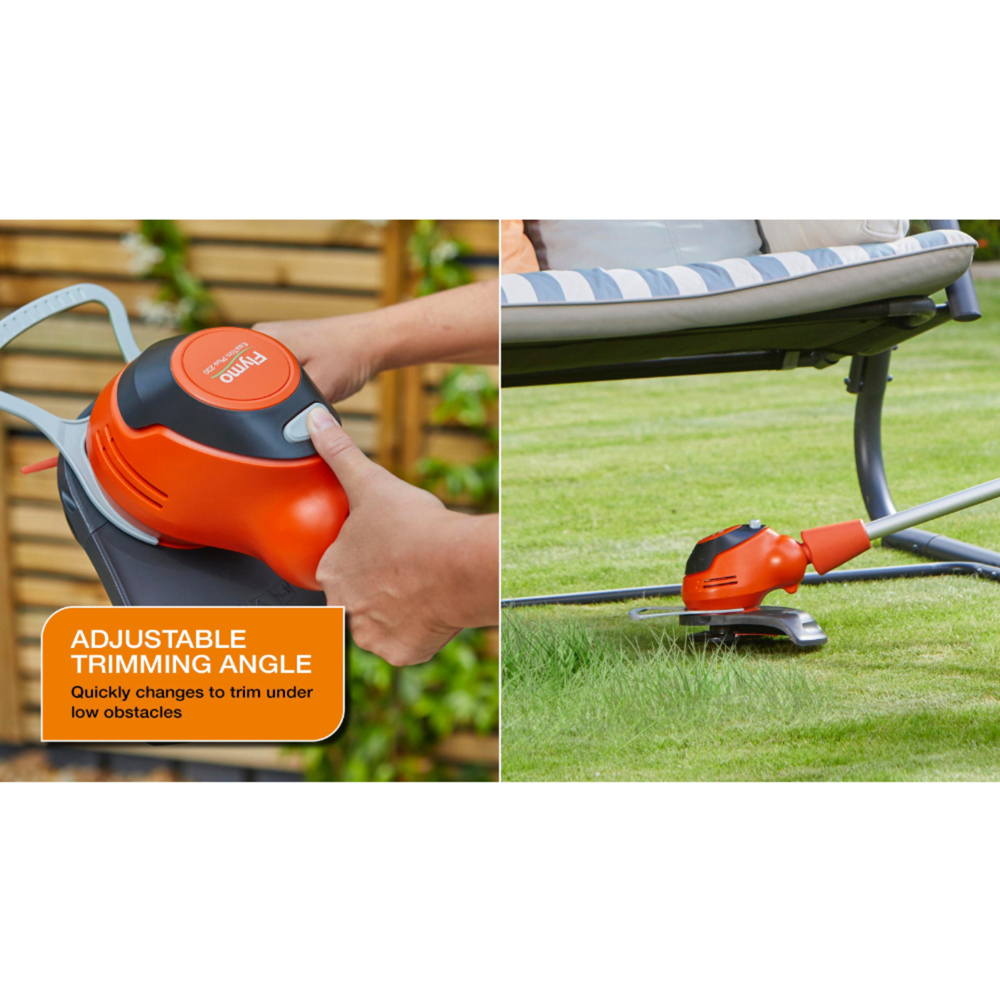Flymo 9672417-01 18V EasiTrim Plus 230 Cordless Trimmer Kit 2.0 Image 8