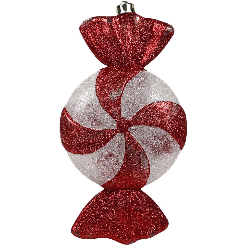 Candy Cane Xtra Large Hanging Decoration - Red Image 3