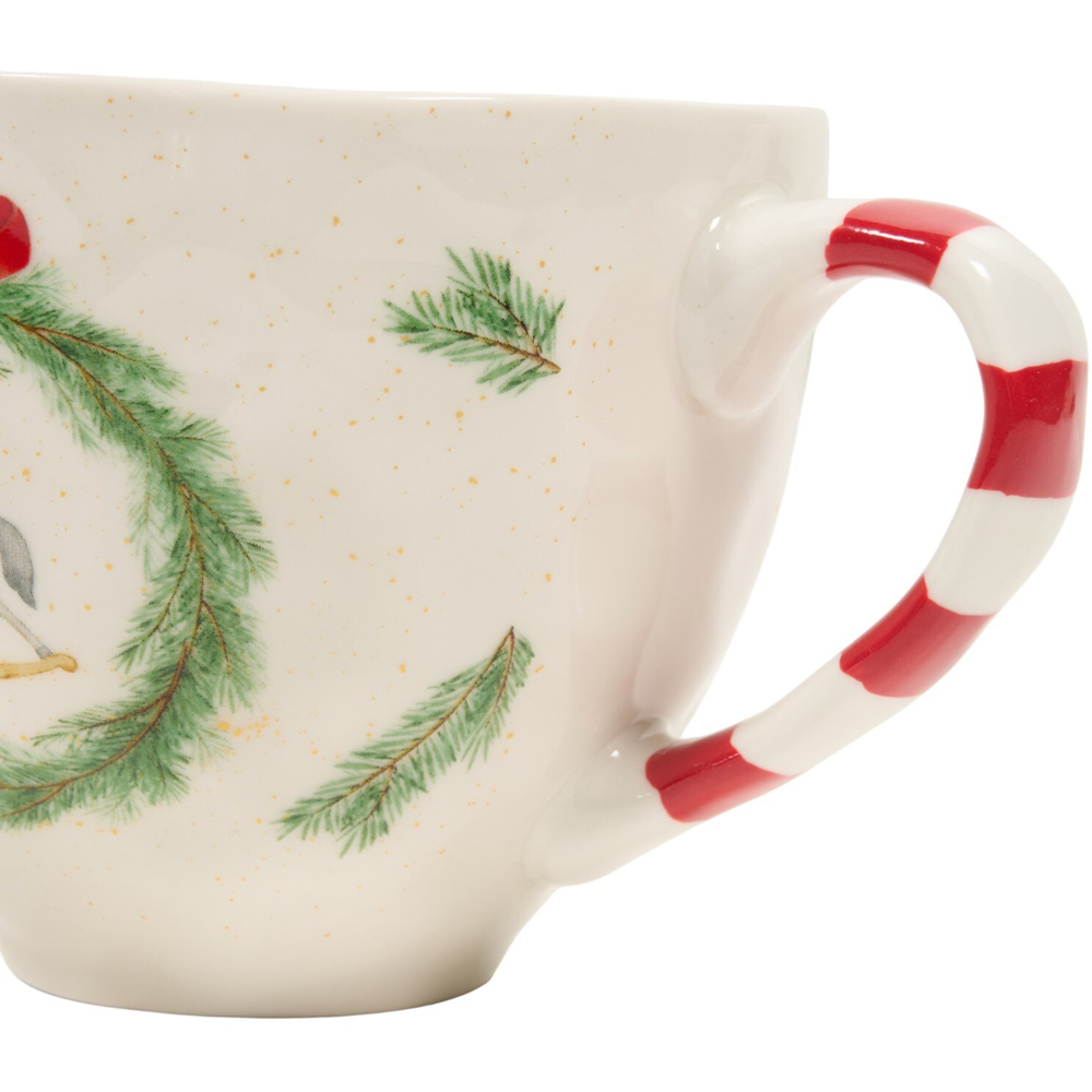 Wreath Mishapen Mug Image 7