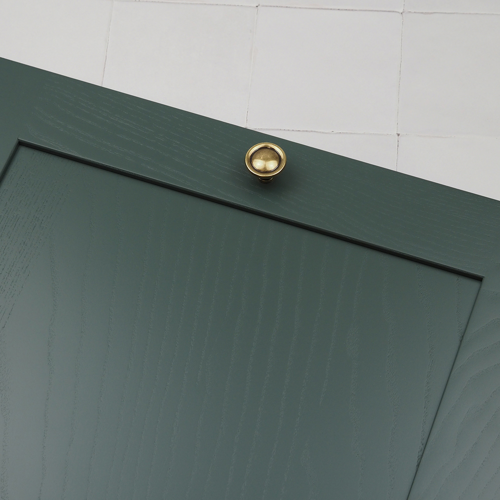 Handle & Home Antique Brass Knob 31mm Image 2
