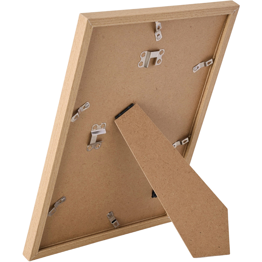 Living and Home Natural Wood Photo Frame 8.3 x 11.7 inch 5 Pack Image 4