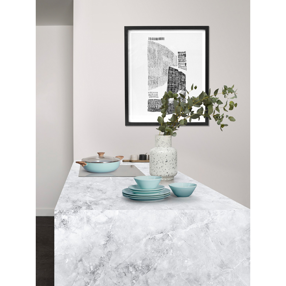 Zenith Marmo Treviso Laminate Kitchen Upstand 3000 x 95 x 12.5mm Image 7