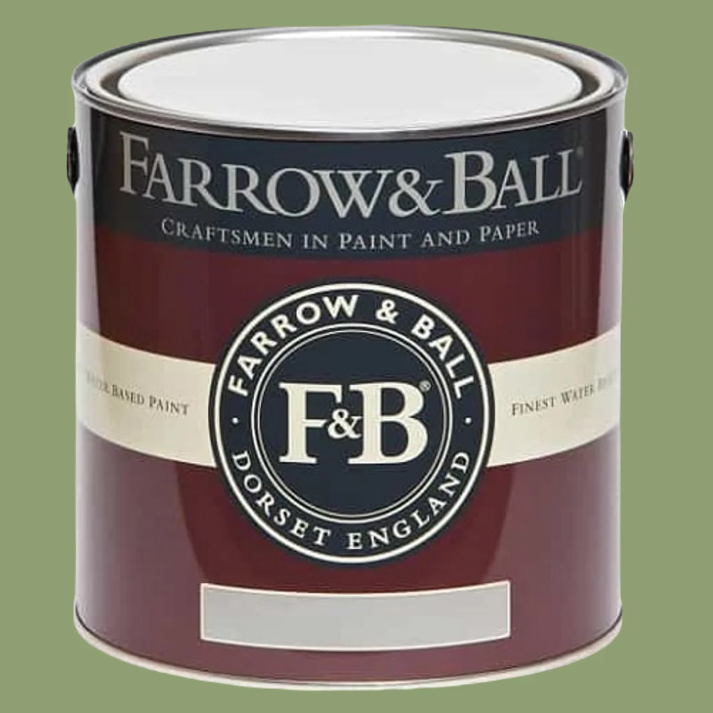 Farrow & Ball Modern Eggshell Yeabridge Green Satin Paint 2.5L Image 2