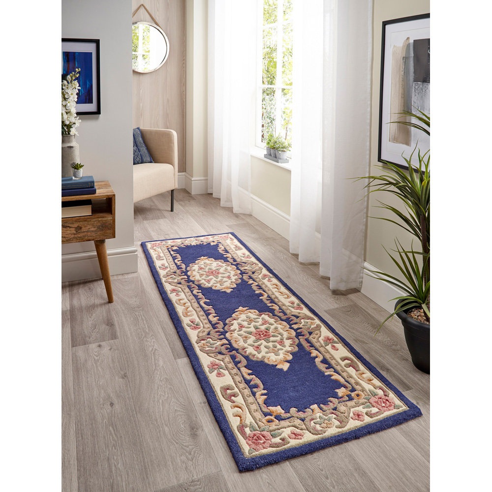 Origins Shensi Navy Runner 67 x 210cm Image 2