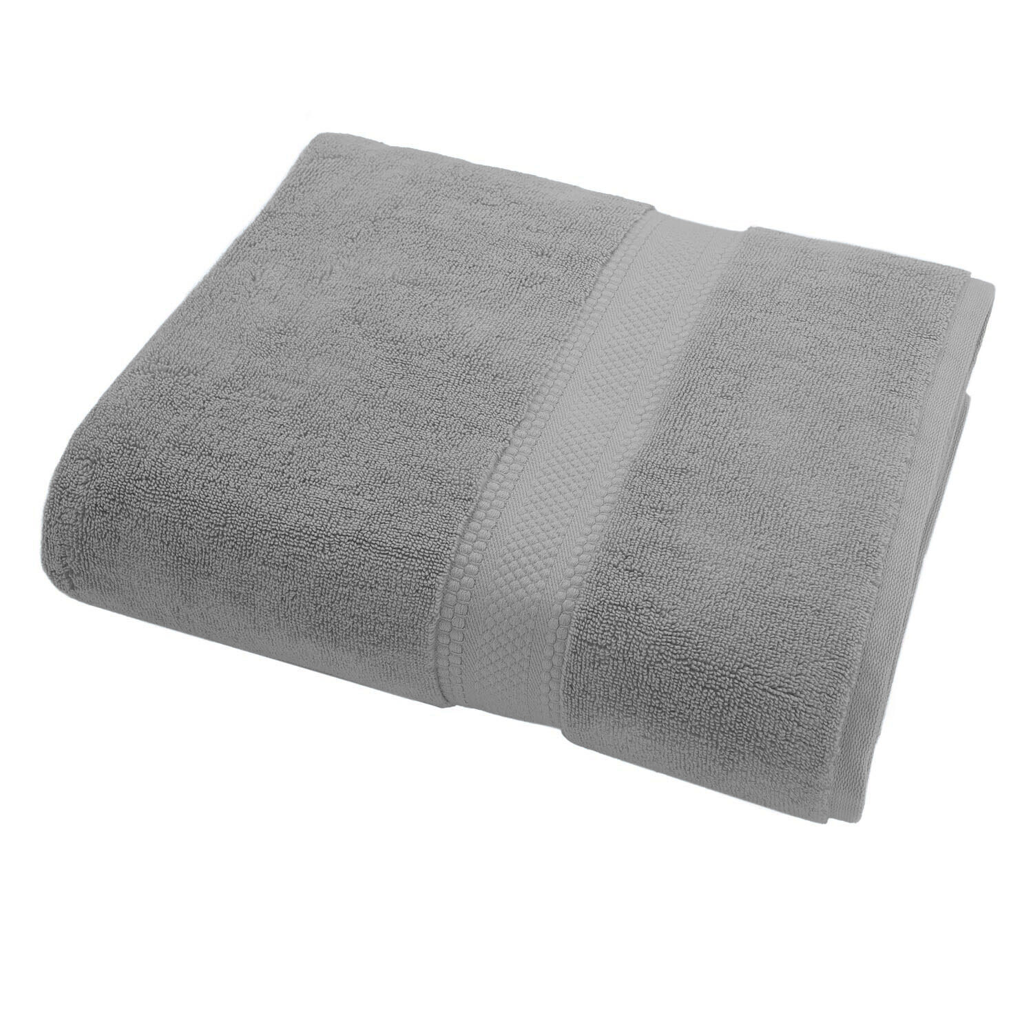 Deluxe Cotton Glacier Grey Hand Towel Image 3