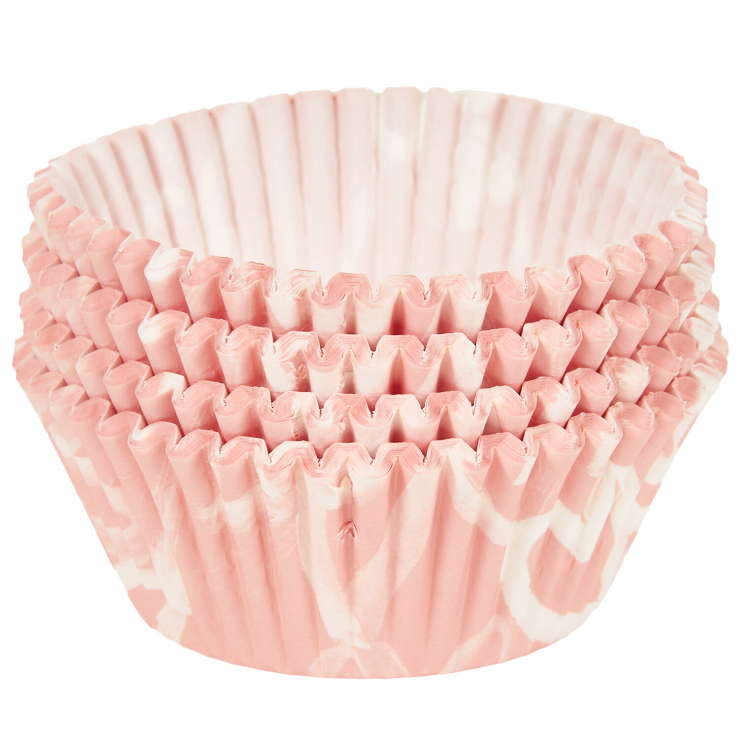 Pack of 100 Hearts Cupcake Cases - Pink Image 3