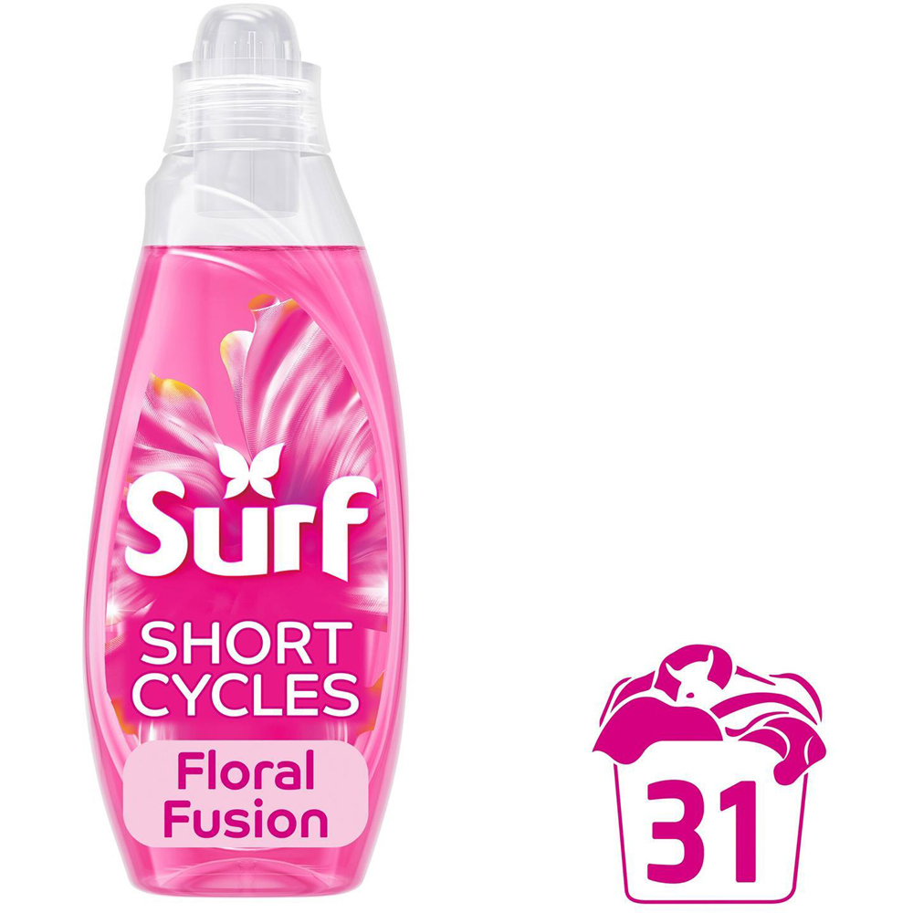 Surf Magnifi-Scent Wash Floral Fusion Liquid Laundry Detergent 31 Washes 837ml 8 Pack Image 3