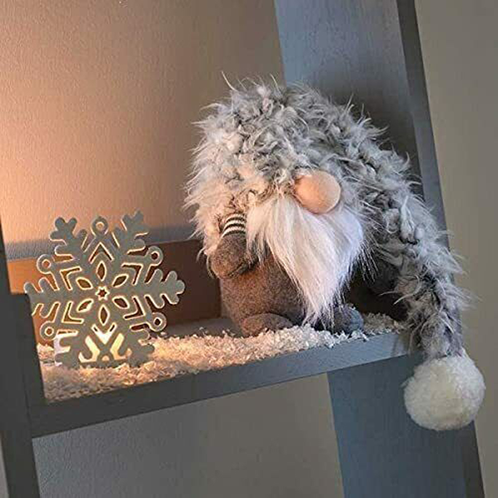 Marco Paul Grey Super Furry Winter Wilfred Gonk 40cm Image 2