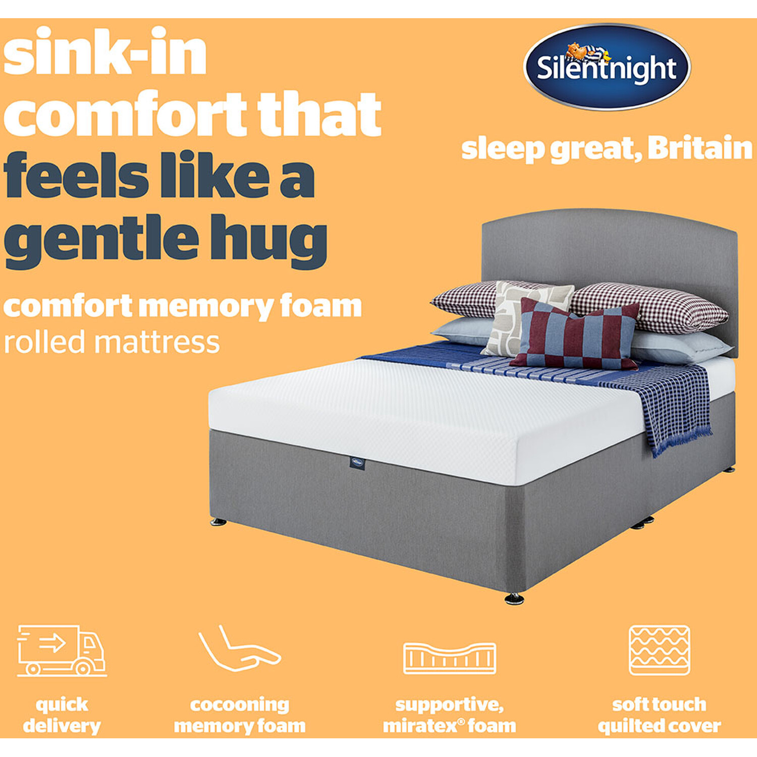 Silentnight Comfort Memory Mattress Double Image 6