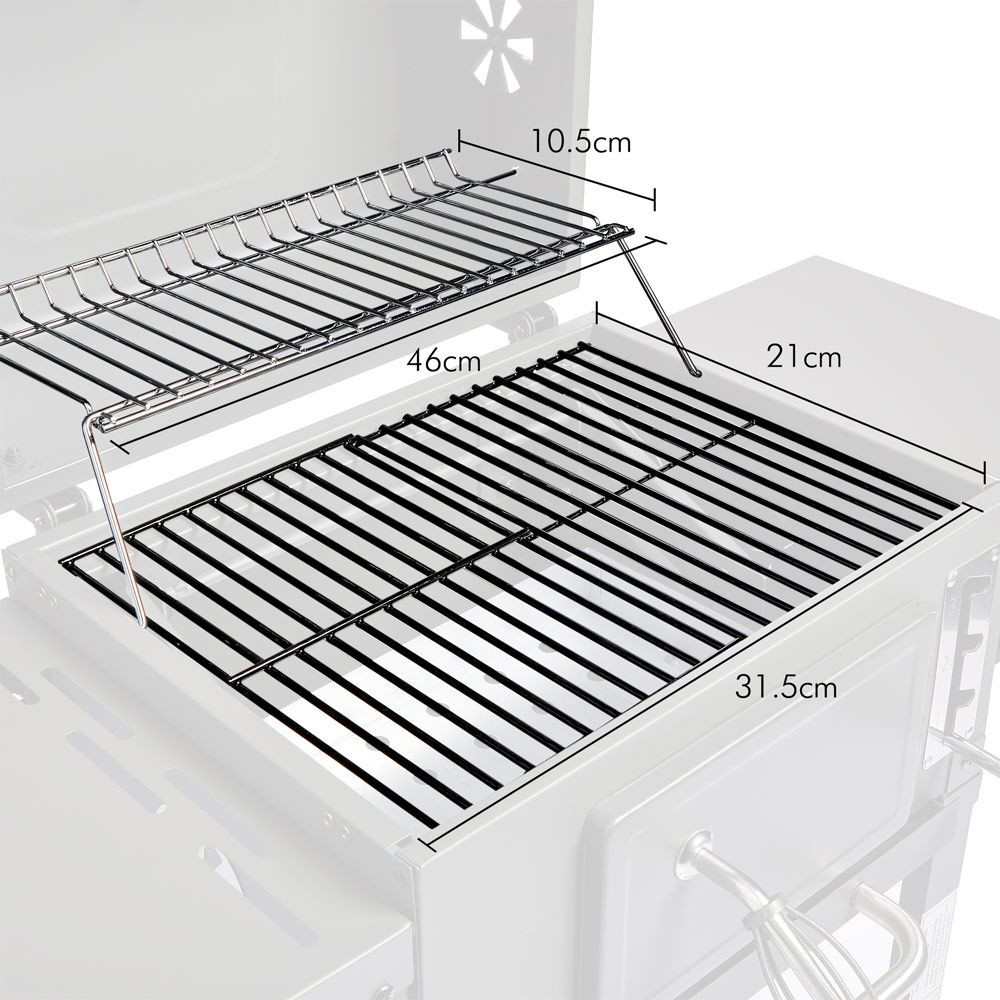 VonHaus Compact Charcoal BBQ Image 8