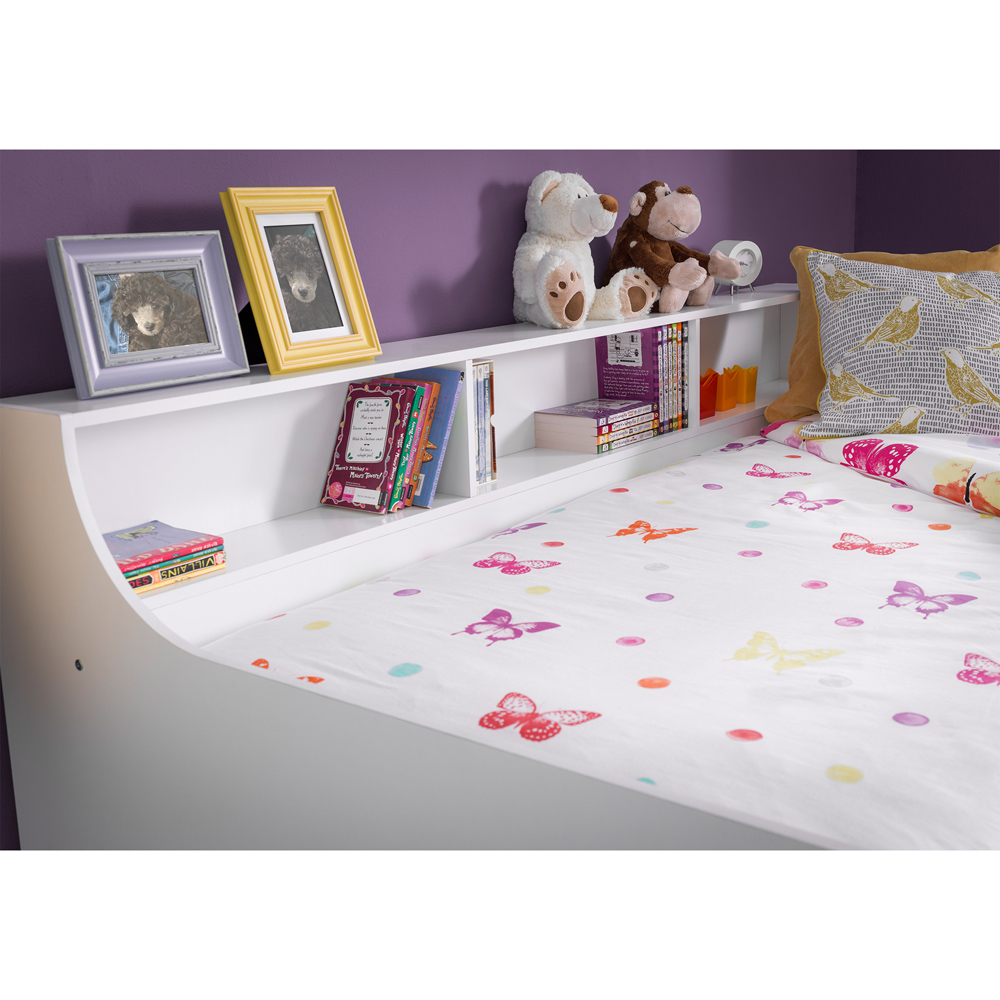 Julian Bowen Grace White Daybed with Ellie Underbed Image 3