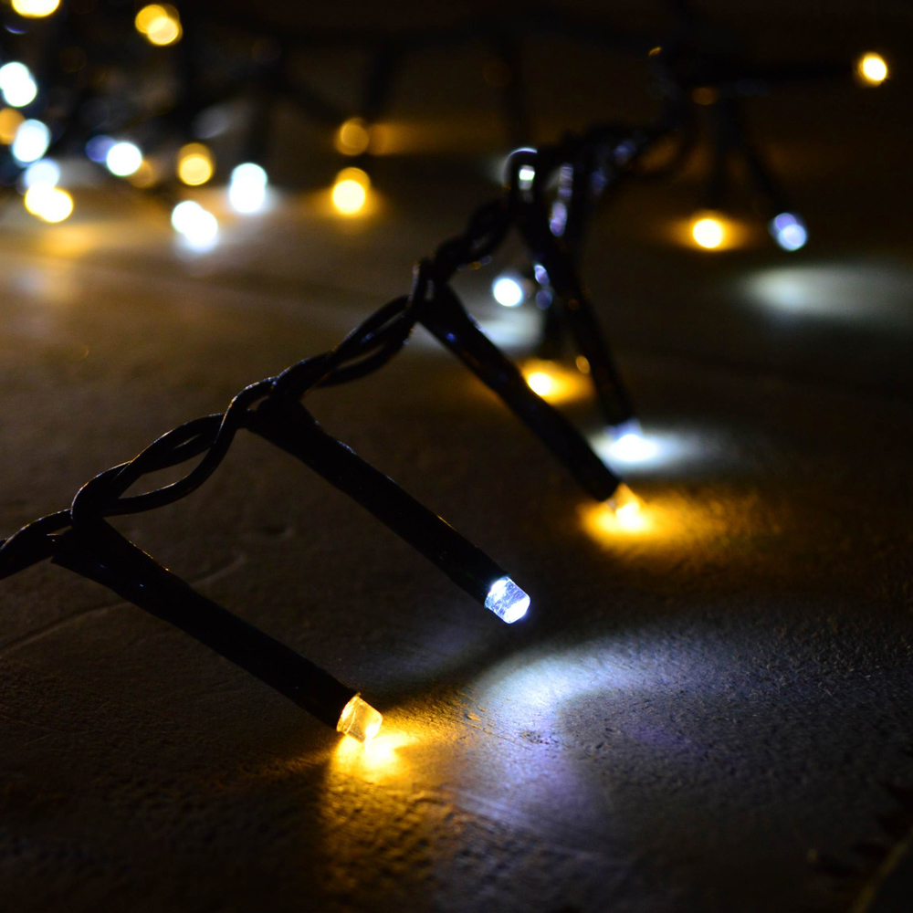 Samuel Alexander 1500 Cool and Warm White LED Multi-Function Green String Light 38m Image 4