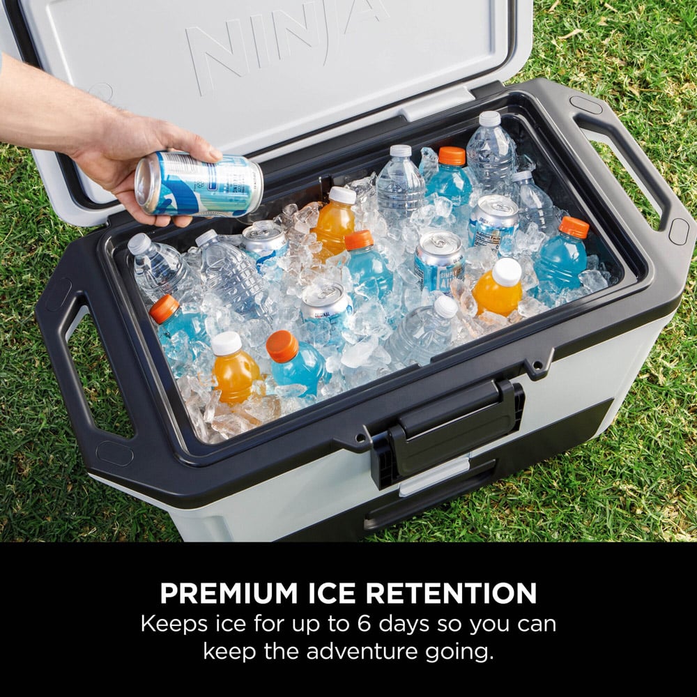 Ninja FrostVault FB151UKWH White Hard Cooler with Dry Zone 47L Image 6