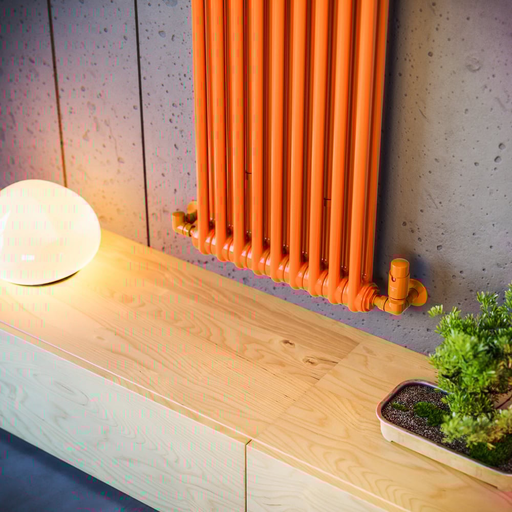 Terma Colorado 3806 BTU Orange Radiator 1800 x 429mm Image 7