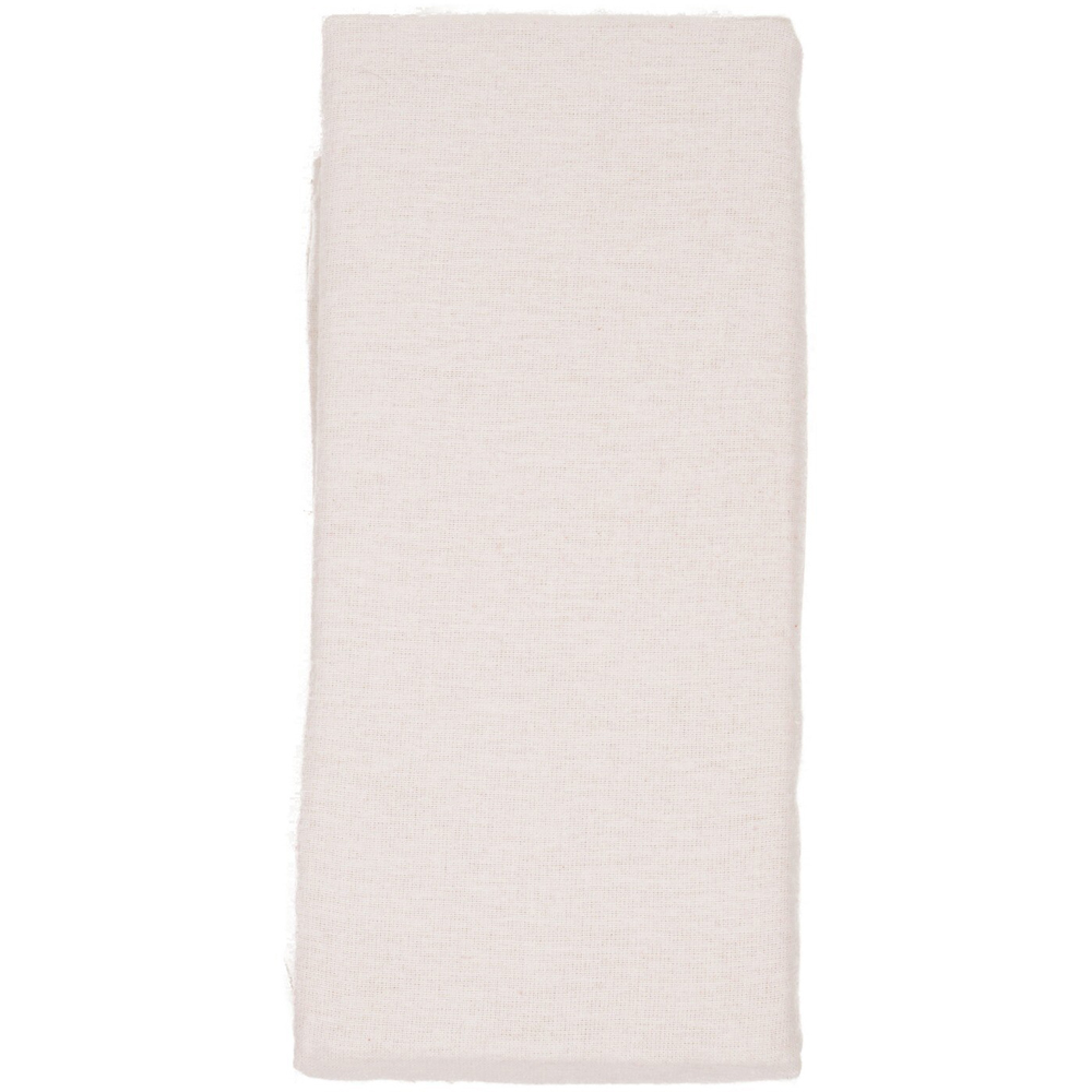 Brushed Cotton Plain Fitted Sheet Natural Double Image 3