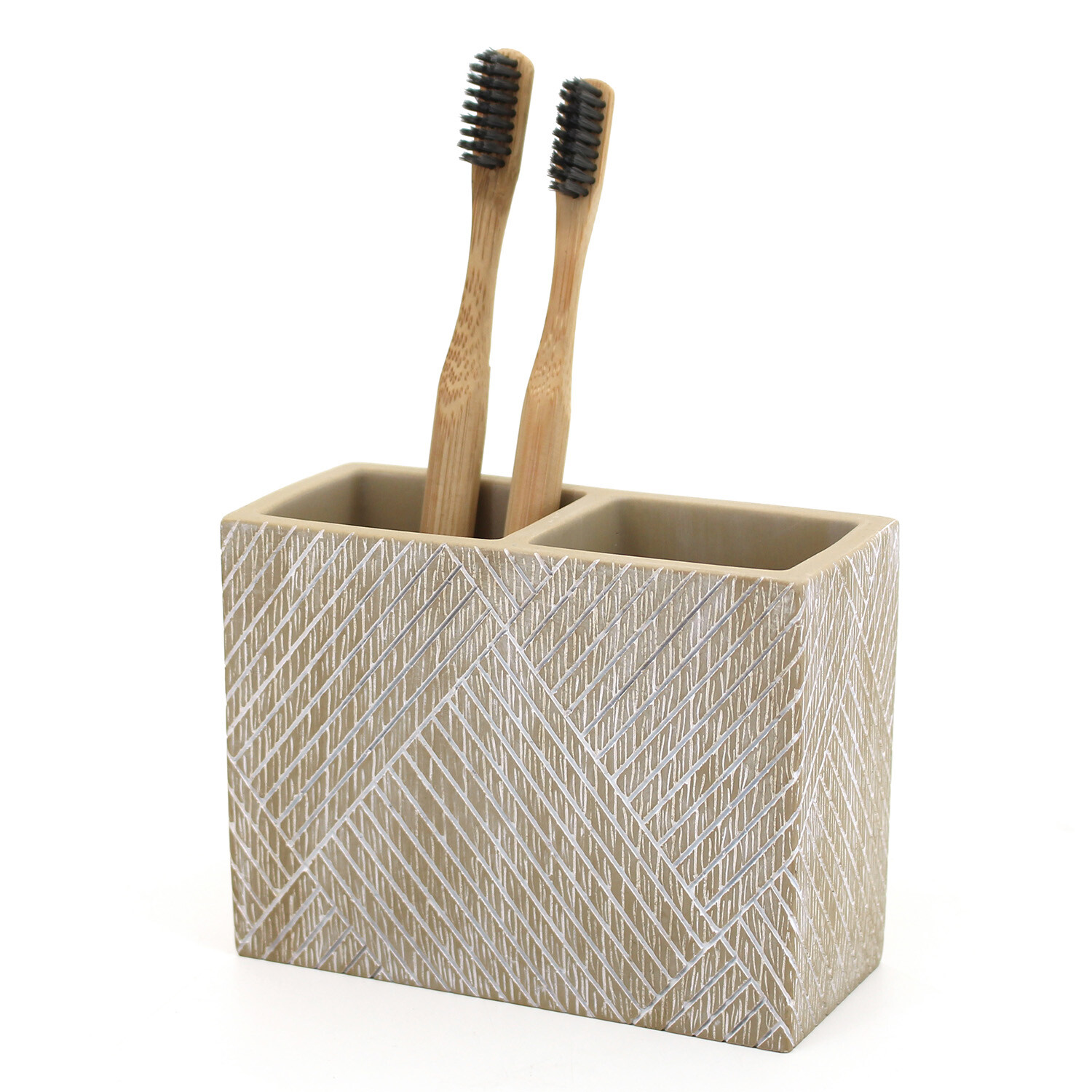 Ashton Toothbrush Holder - Neutral Image 1
