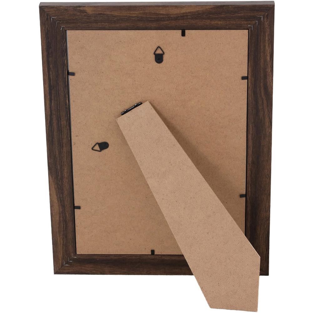 Ayra Wooden Effect Chenille Photo Frame A4 Image 2