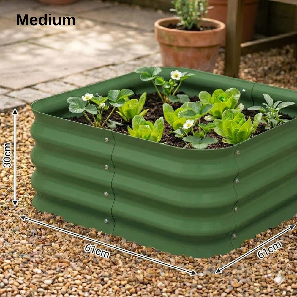 Garden Gear Metal Raised Bed 61 x 61 x 30cm Image 4