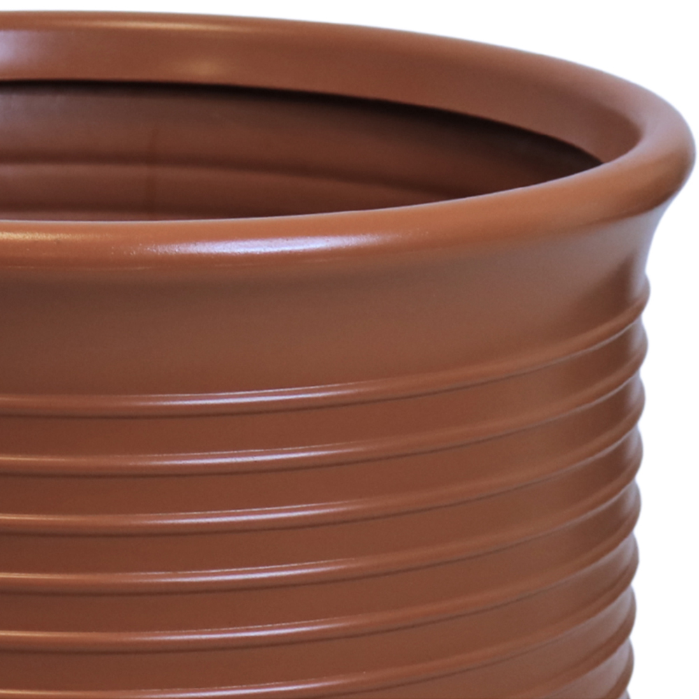 Trifibre Blenheim Rust Roto Moulded Planter 48 x 58cm Image 4