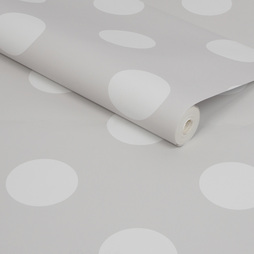 Superfresco Easy Dotty Grey Wallpaper Image 2