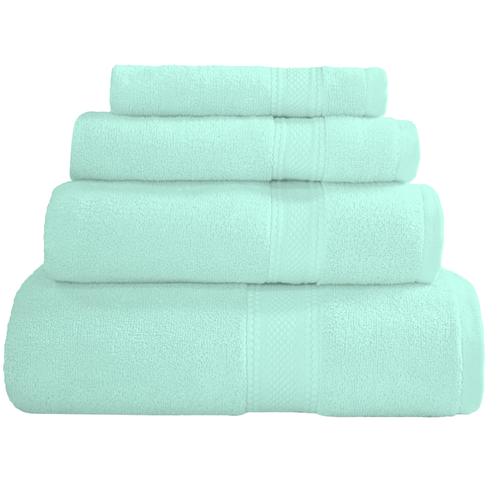 Divante Deluxe Cotton Angel Blue Bath Sheet Image
