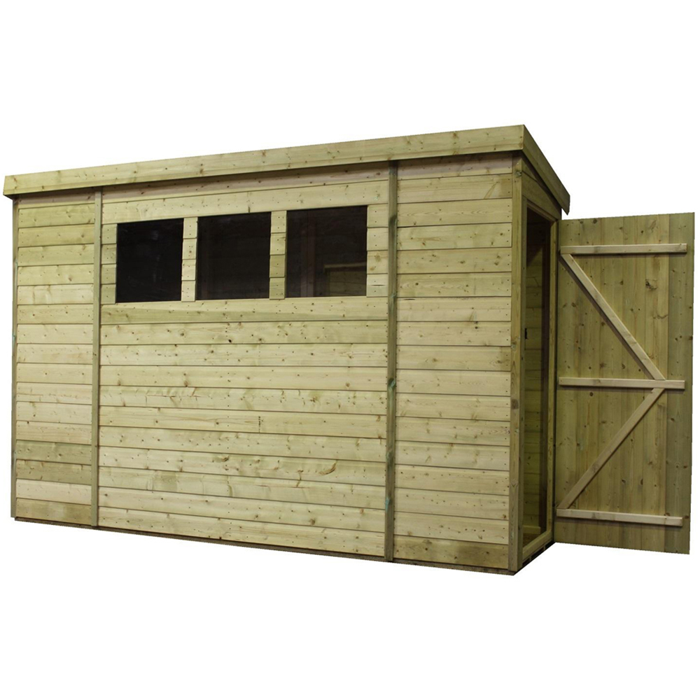 Empire Sheds 2600 9 x 3ft Tongue and Groove Pent Garden Shed Image 1