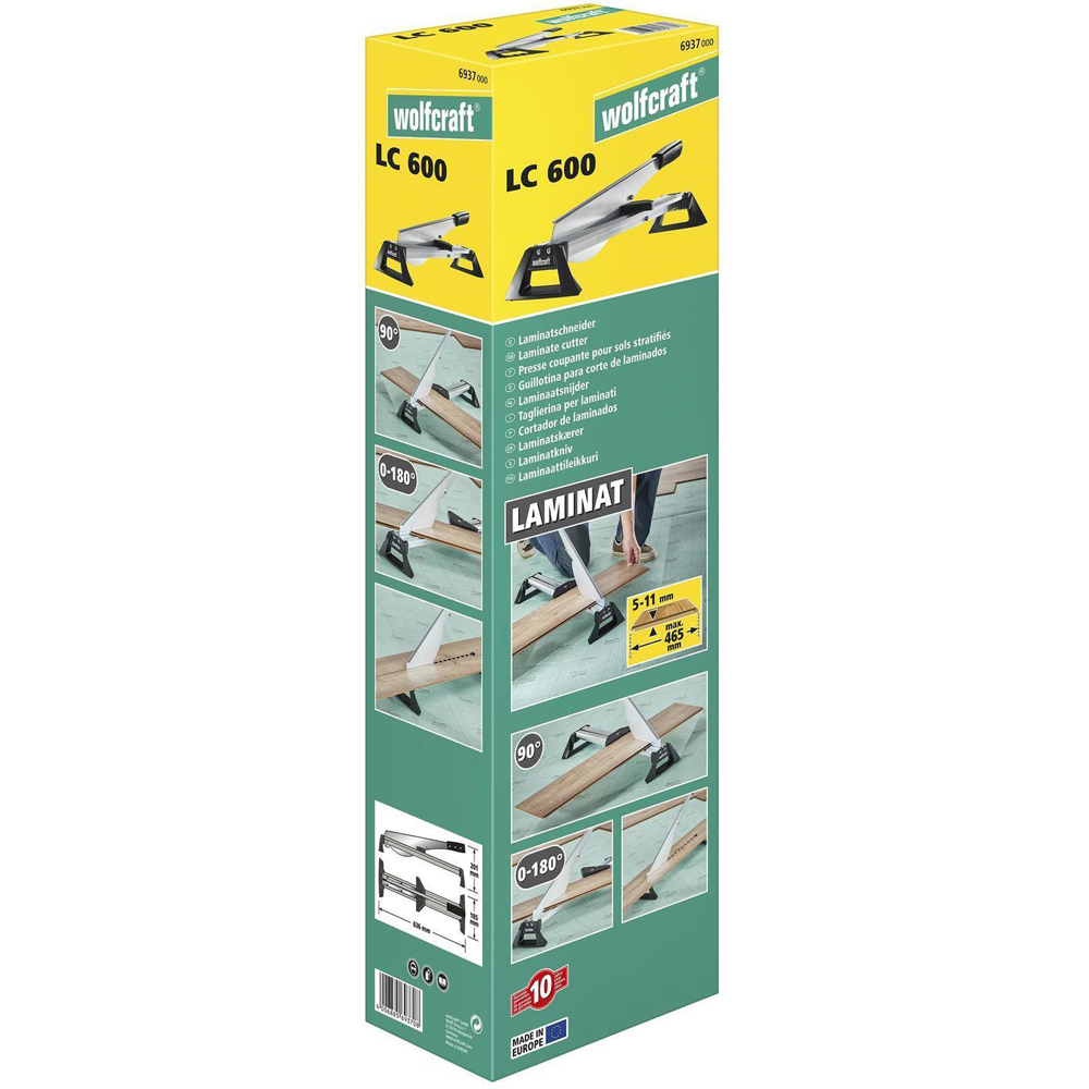 Wolfcraft R211479 LC 600 High Performance Laminate Cutter Image 4