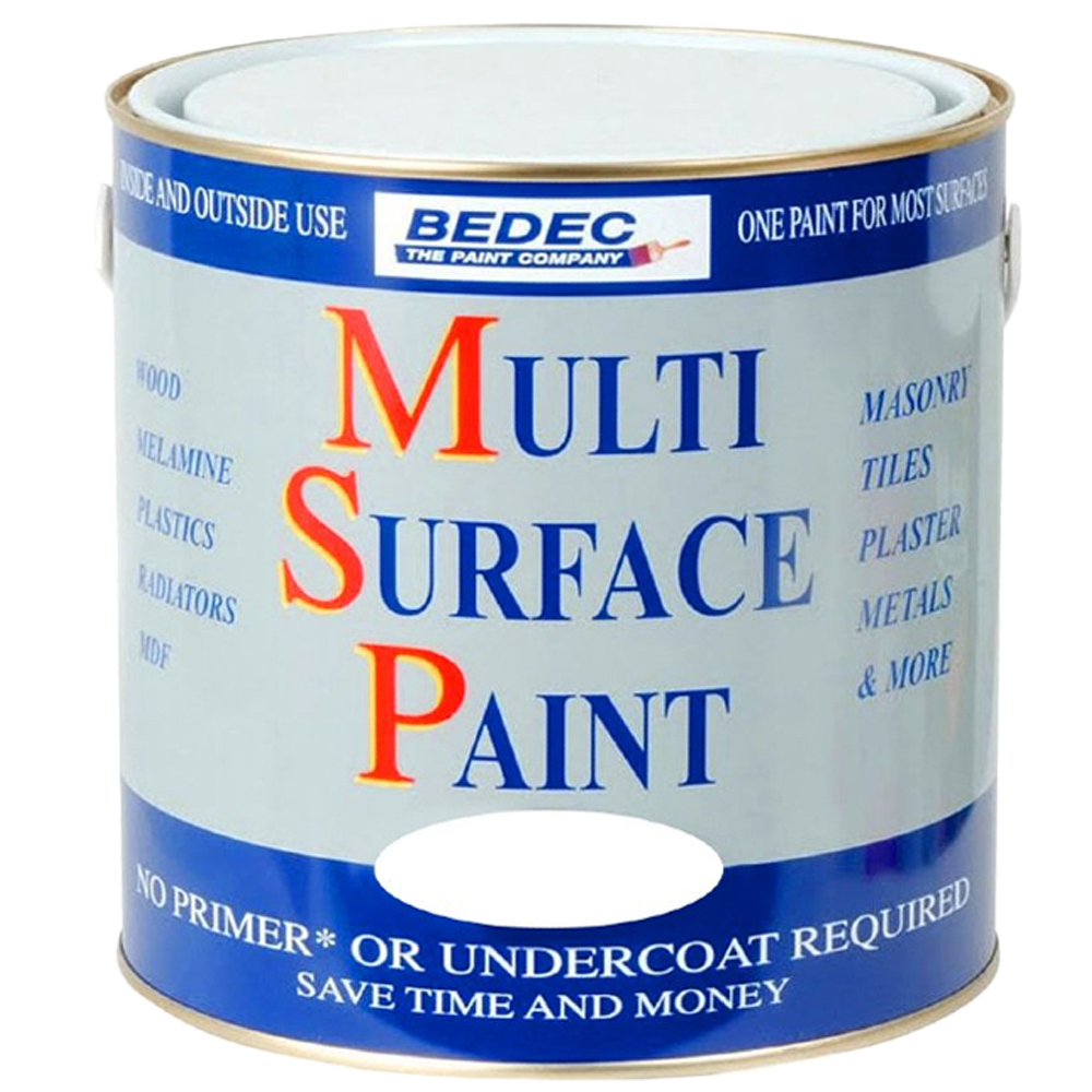 Bedec Red Cossack Gloss Multi Surface Paint 2.5L Image 2