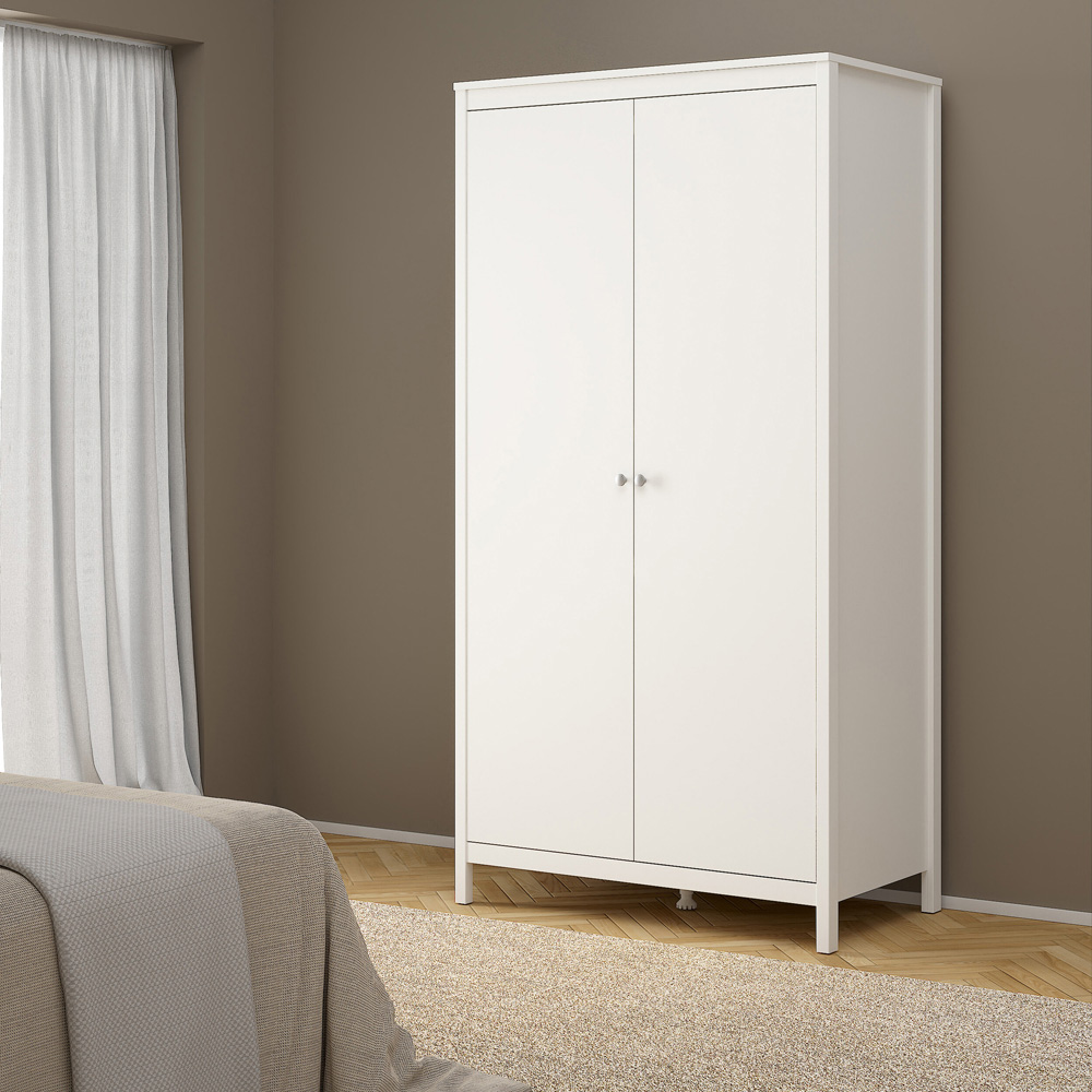 Florence Madrid White 3 Piece Bedroom Furniture Set Image 5