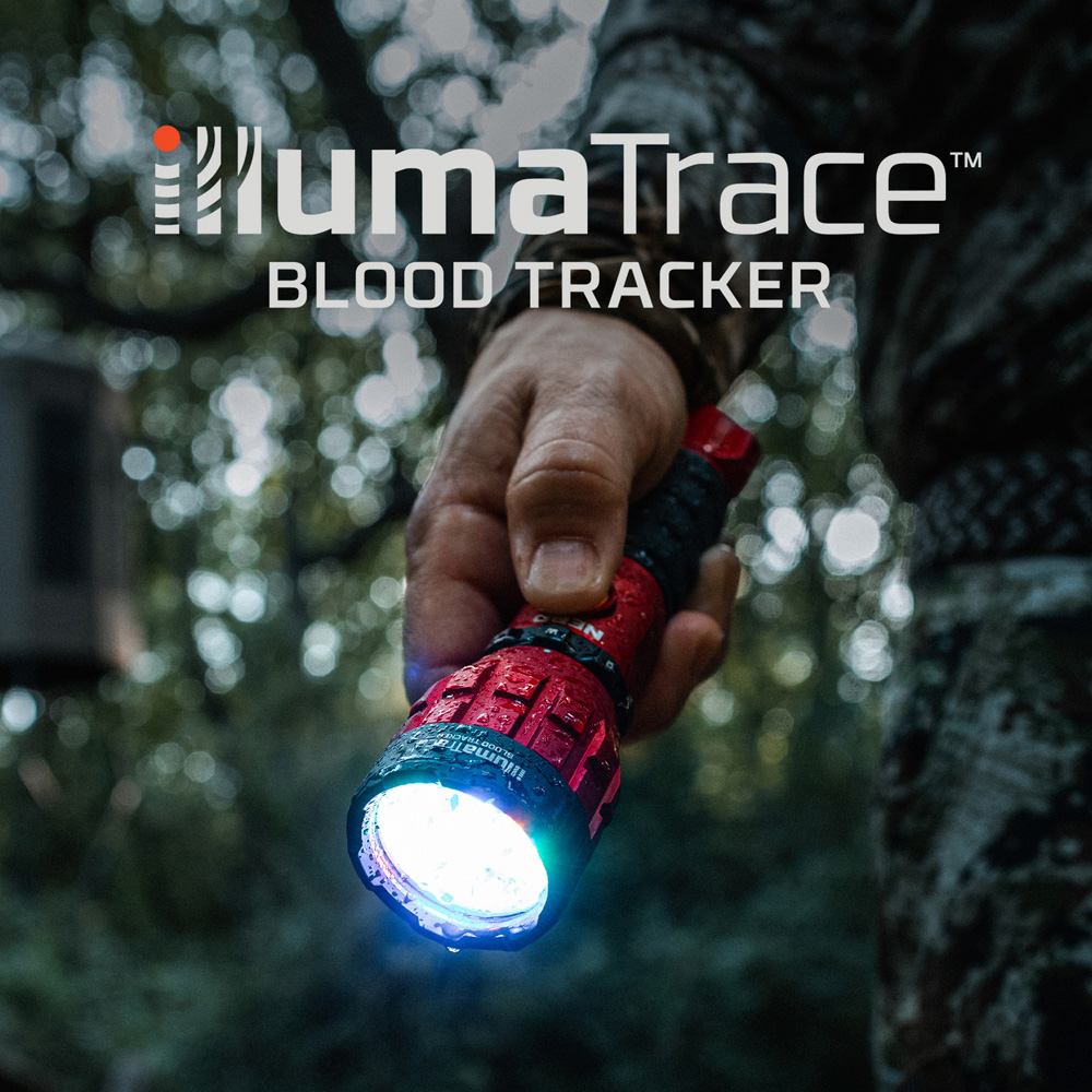 Nebo IllumaTrace Blood Tracker 190 Lumens Rechargeable White Flashlight with Blood-Tracking Mode Image 2