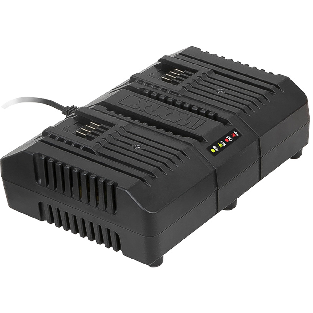 Worx WA3883 20V Dual Port Fast Battery Charger Image 2