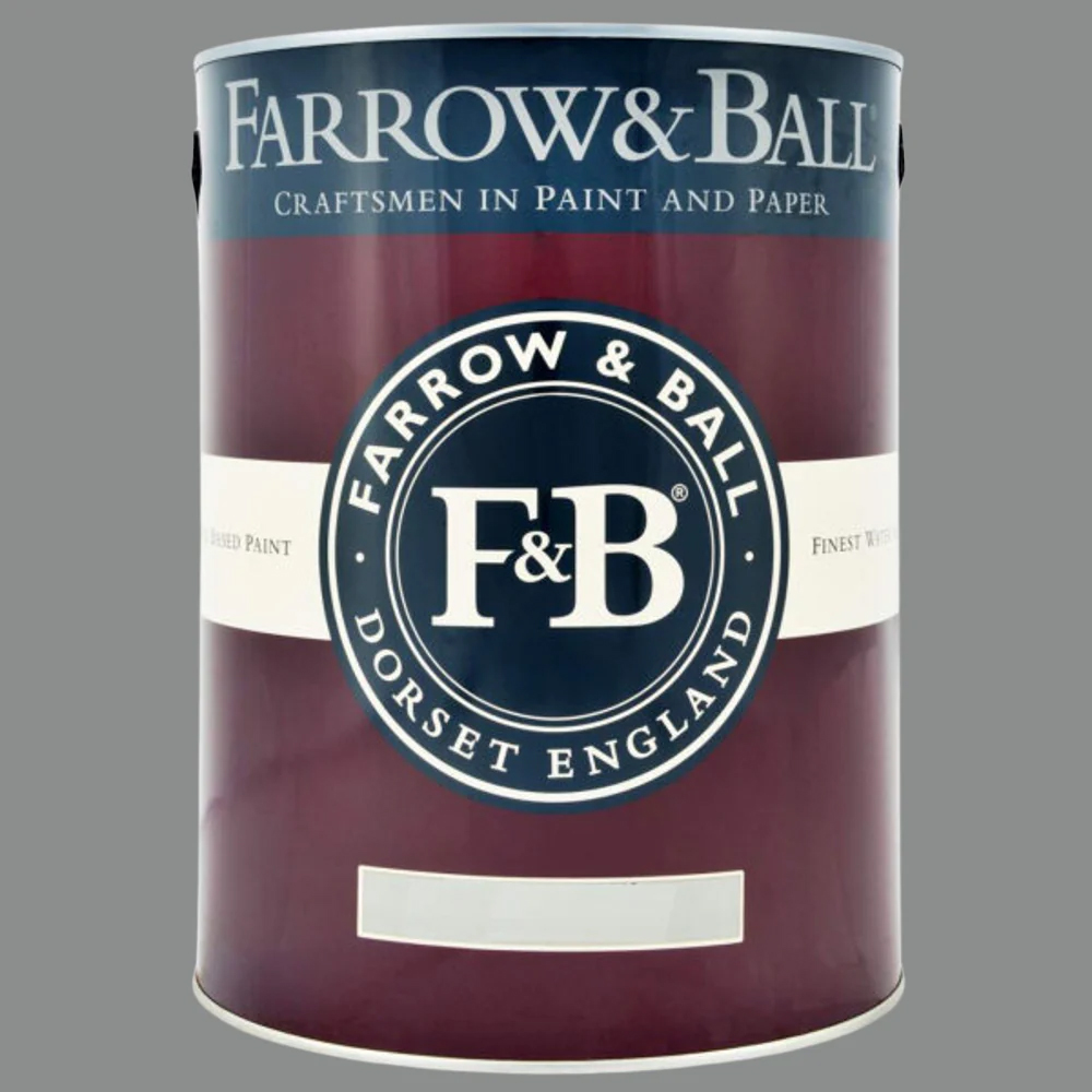 Farrow & Ball Estate Eggshell Plummett Satin Paint 5L Image 2