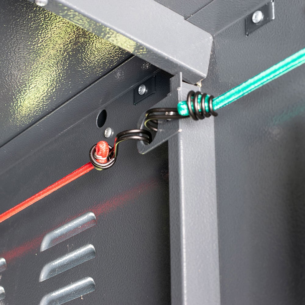 Asgard Centurion 5 x 18ft Double Door Cream High Security Apex Garden Shed Image 8