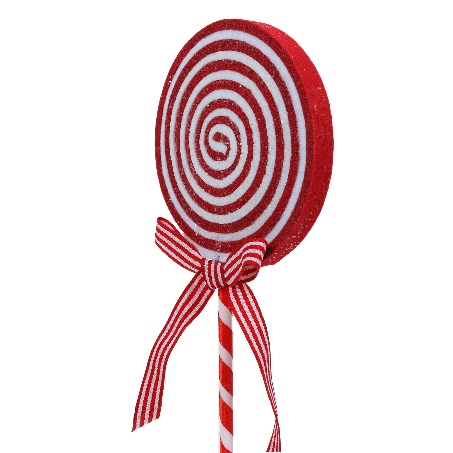 Candy Cane Lollipop Pick - Red Image 3
