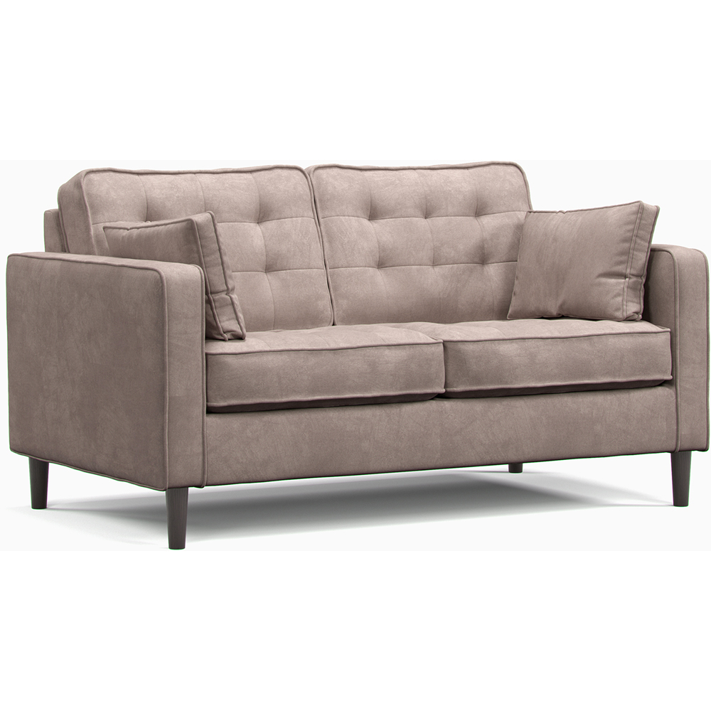 Eden 2 Seater Pewter Chenille Sofa Image 2