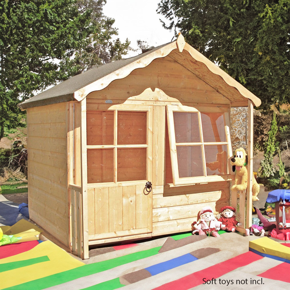 Shire 5 x 4ft Kitty Playhouse Shed Image 3