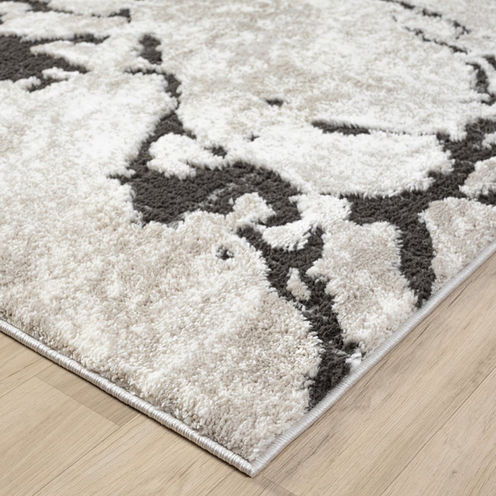 Desire Rugs Eleanor Mocha Abstract Embossed Rug 160 x 230cm Image 4