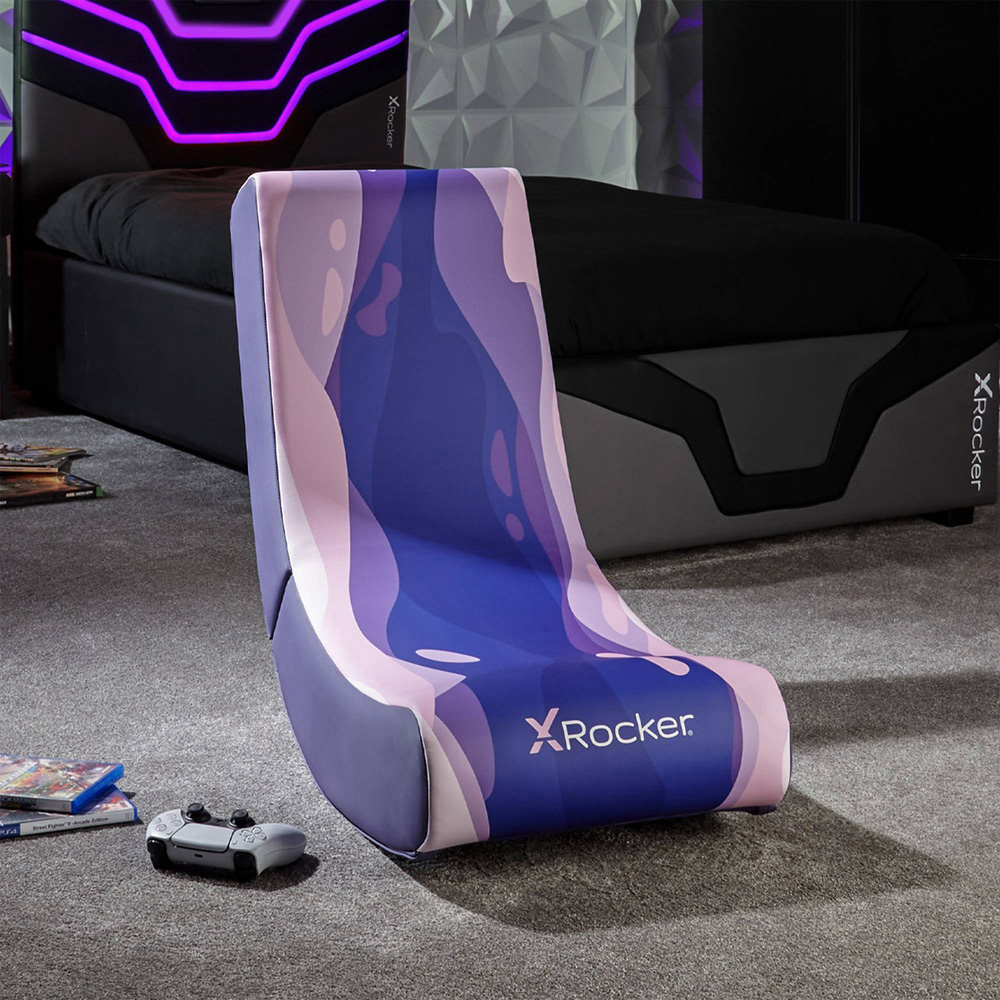 X Rocker Video Rocker Lava Pink Kids Gaming Chair Image 6